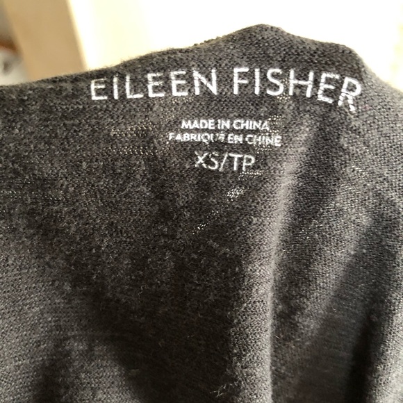 Eileen Fisher Basic Gray Sleeveless Tank Top XS - Picture 6 of 7
